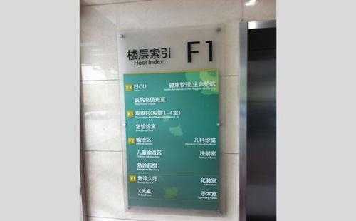 醫(yī)院標識牌設計的四大要點，你知道嗎？